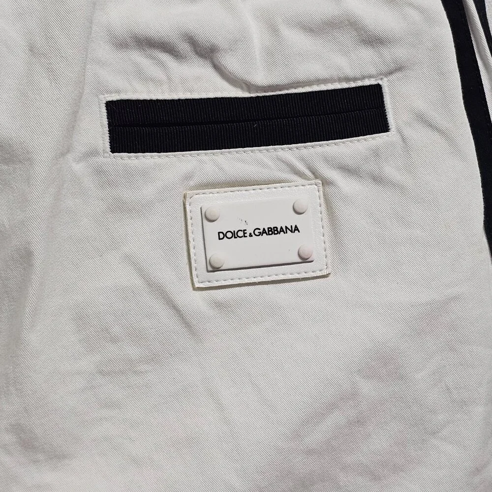Dolce & Gabbana Kids Trousers Size 4 White 39